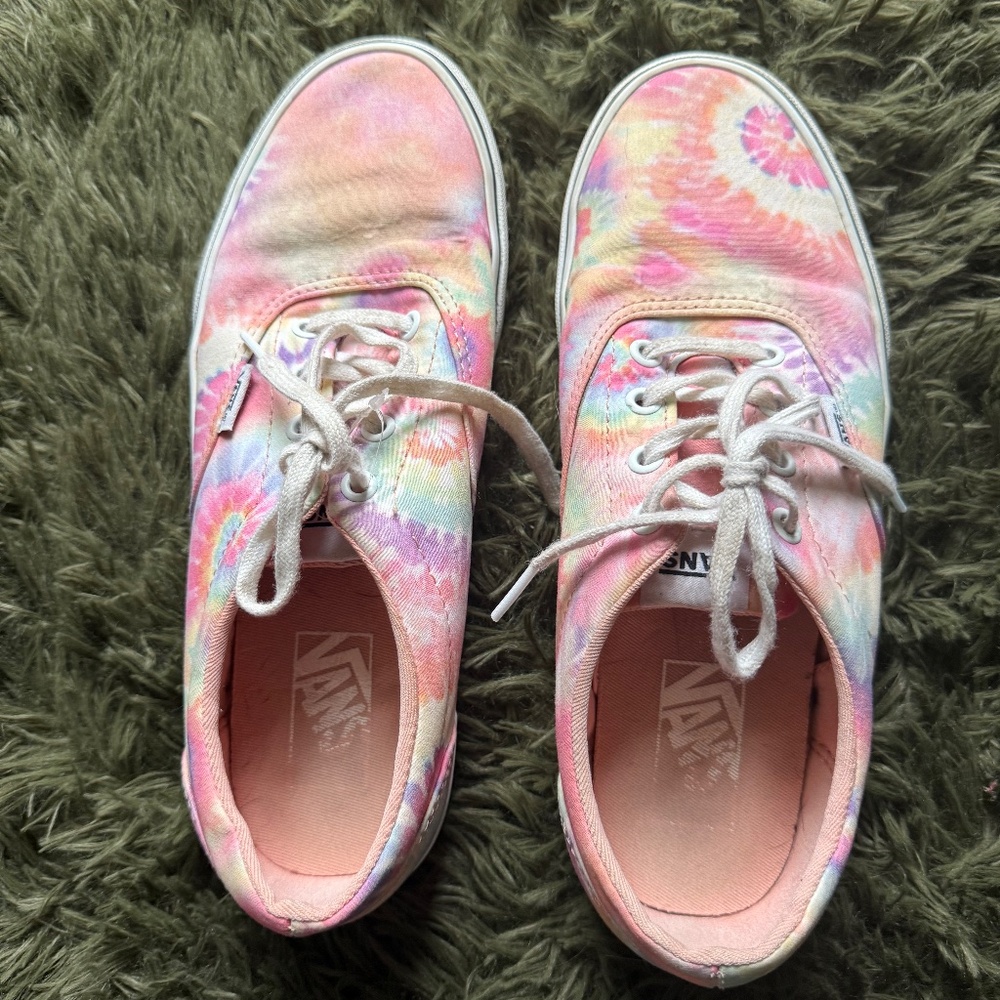 Tie Dye VANS Sneakers Women's size 9 - Picture 8 of 8